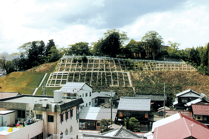 急傾斜地整備